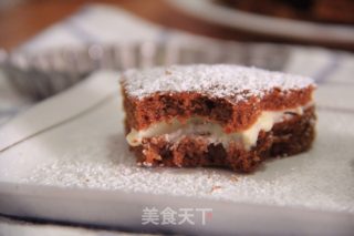 雪之印•奶酪夹心巧克力派的做法步骤：16