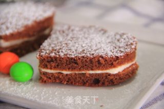 雪之印•奶酪夹心巧克力派的做法步骤：17