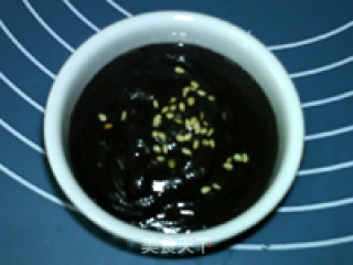 黑豆赤豆芝麻糊的做法步骤：14
