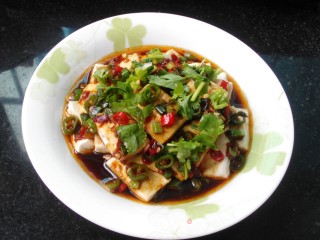 浇汁豆腐的做法步骤：8