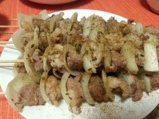洋葱羊肉串的做法步骤：5