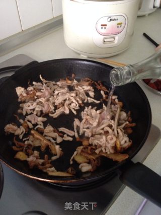 干墨鱼饭豆汤的做法步骤：6