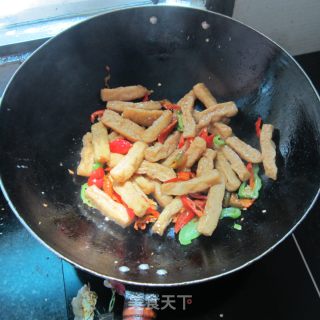 鱼香油豆腐的做法步骤：5