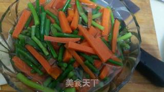 腌蒜苔的做法步骤：3