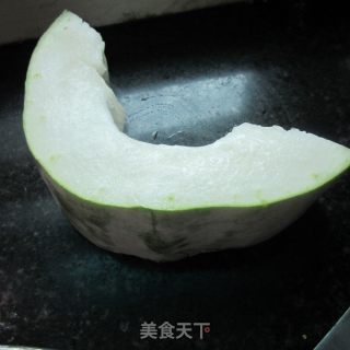 微波炉－－冬瓜酿肉的做法步骤：1