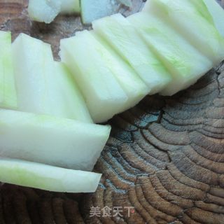 微波炉－－冬瓜酿肉的做法步骤：3