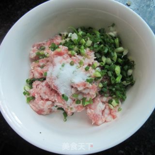 微波炉－－冬瓜酿肉的做法步骤：4