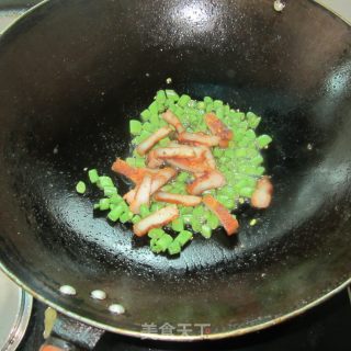四季豆炒蛋皮的做法步骤：5