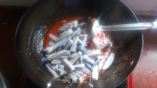 茄汁藕条的做法步骤：9