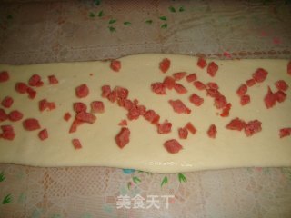 葱花火腿卷的做法步骤：9