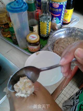 手工鱼丸的做法步骤：2