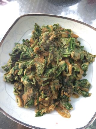 香椿鸡蛋的做法步骤：6