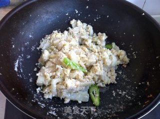 豆渣炒白菜的做法步骤：6