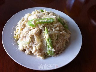 豆渣炒白菜的做法步骤：7
