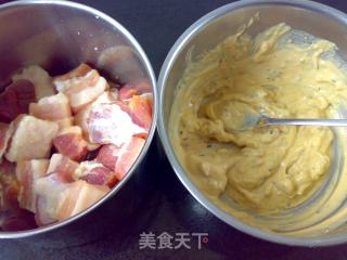 芝麻花生酱烤肉的做法步骤：2
