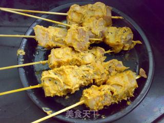 芝麻花生酱烤肉的做法步骤：6