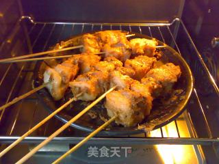 芝麻花生酱烤肉的做法步骤：7