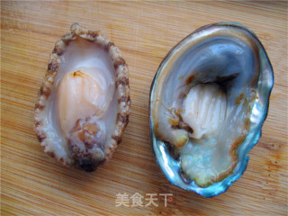 鲍鱼捞饭的做法步骤：2
