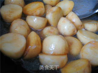 鲍鱼小土豆的做法步骤：9