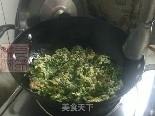 香椿炒鸡蛋的做法步骤：5