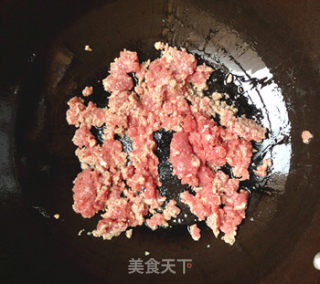 肉末豌豆的做法步骤：4