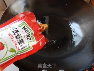 茄汁鱼丁芦笋的做法步骤：9