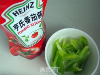 茄汁龙利鱼柳的做法步骤：2