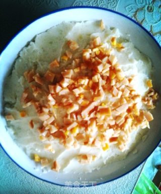 爱许愿树之火腿土豆泥的做法步骤：4