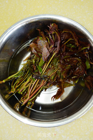 【解密舌尖美味】--香椿拌豆腐的做法步骤：3