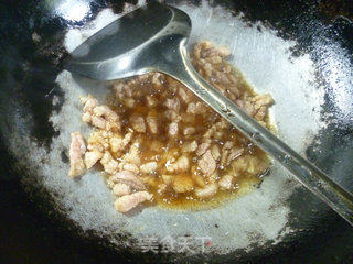肉丝炒油麦菜的做法步骤：6