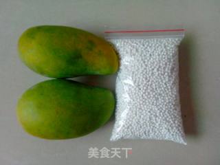芒果西米捞的做法步骤：1