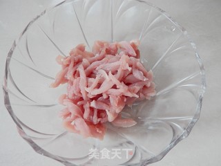 茄汁肉丝拌面的做法步骤：2