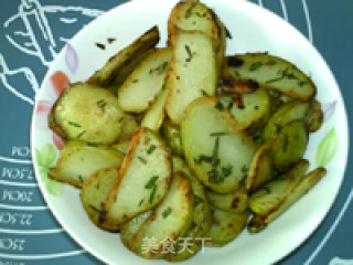 迷迭香煎小土豆的做法步骤：12