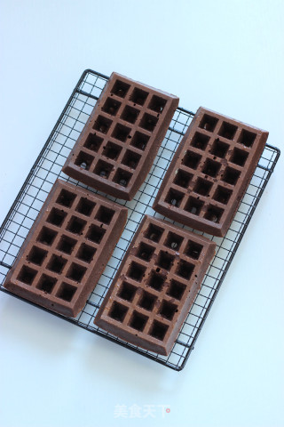 【核桃可可华夫饼】的做法步骤：8