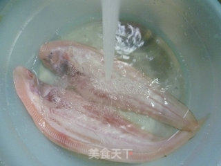 酸辣玉秃鱼的做法步骤：2