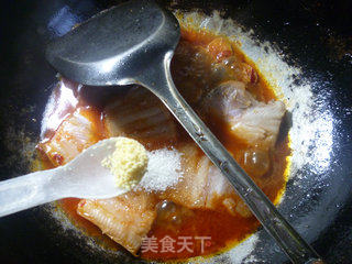 酸辣玉秃鱼的做法步骤：14