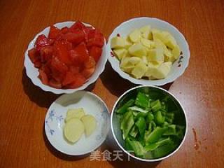 亨氏茄汁主义--------【番茄土豆炖牛腩】的做法步骤：2