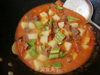 亨氏茄汁主义--------【番茄土豆炖牛腩】的做法步骤：9