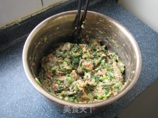 猪肉小白菜馅饼的做法步骤：13