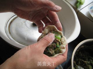 猪肉小白菜馅饼的做法步骤：16