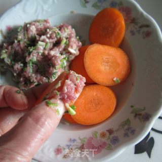 猪肉萝卜盒子的做法步骤：4