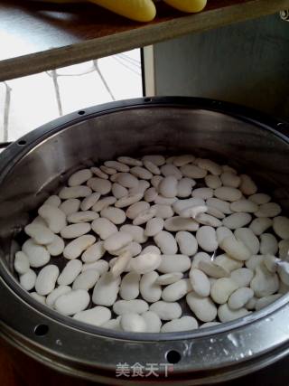 芸豆豆沙卷大白芸豆的做法步骤：1