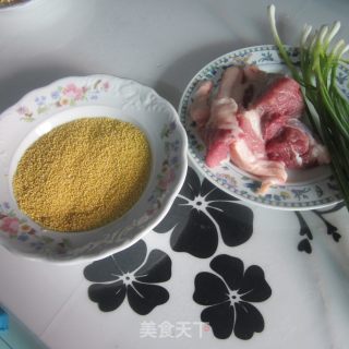 小米丸子的做法步骤：1
