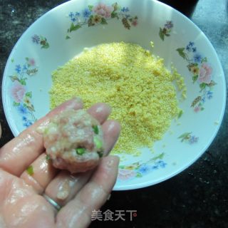 小米丸子的做法步骤：4