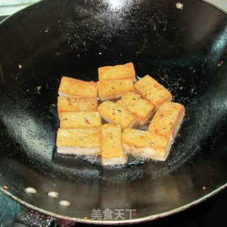美味煎豆腐的做法步骤：5