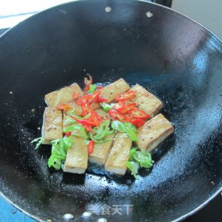 美味煎豆腐的做法步骤：6