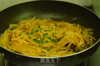 茄汁土豆丝的做法步骤：8