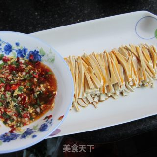蒜米豆腐丝的做法步骤：8