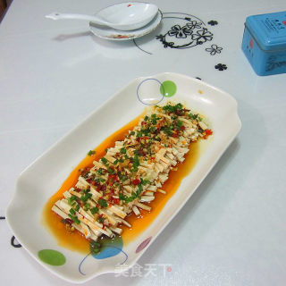 蒜米豆腐丝的做法步骤：9