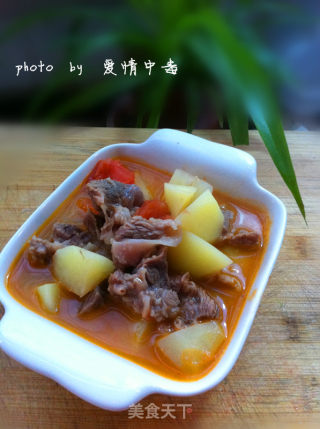 【番茄牛肉】的做法步骤：12